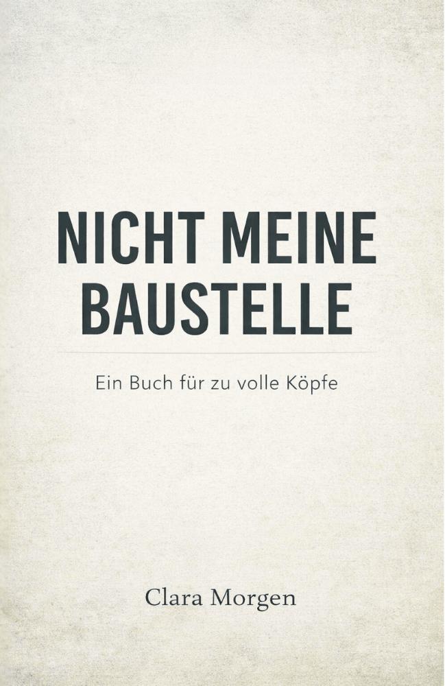 Cover: Nicht meine Baustelle